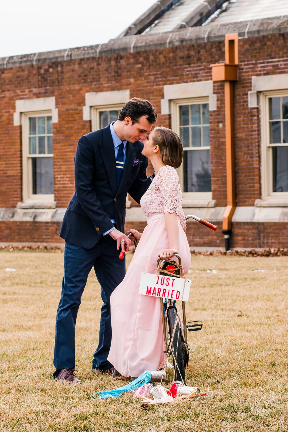  Stranger Things themed wedding at 1899 wedding venue in Indianapolis, Indiana 